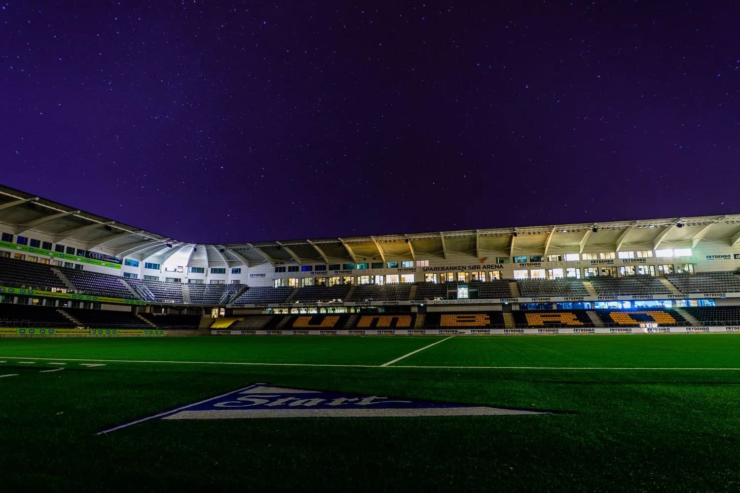 Sør Arena, hjemmebanen til IK Start i Kristiansand